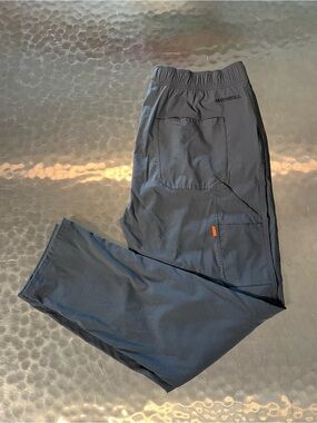 Merrell Men's Elastic Waist Hiking Cargo Pants Gray Size 36x30